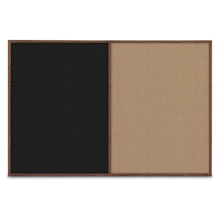 United Visual Products Slim Style Indoor Enclosed Radius Corkbo, UVRDS42SB-WHITE-AMETHY UVRDS42SB-WHITE-AMETHY